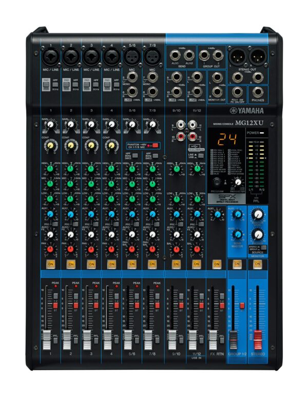 YAMAHA MG12XU MESA DE SONIDO ANALÓGICA - Imagen 2