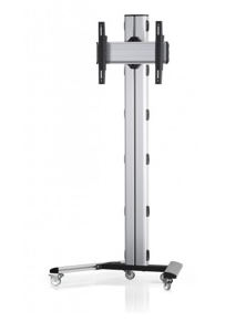 SOPORTE PIE PANTALLA CON RUEDAS DE 40" A 75"